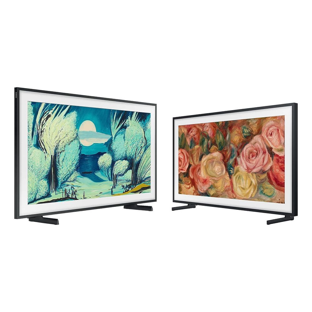Combo Samsung Vision AI TV 50" The Frame 4K LS03F 2025 + Samsung Smart TV 32" QLED The Frame 2023 LS03C