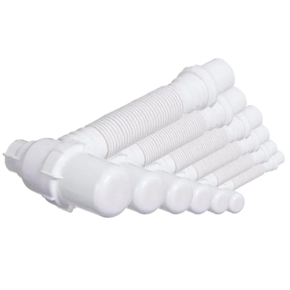 Kit 14 Un Sifão Copo Sanfonado Para Pias/Lavatórios Astra