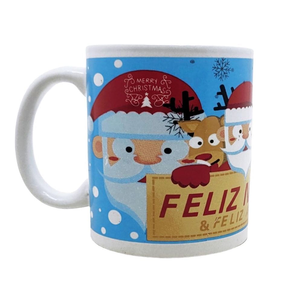 Caneca Natal Wincy Natal Em Cerâmica Estampas Natalinas