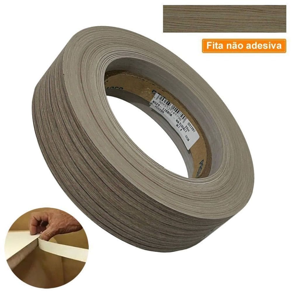 Fita De Borda PVC Lisboa - Naturale 22mm X 20m Proadec
