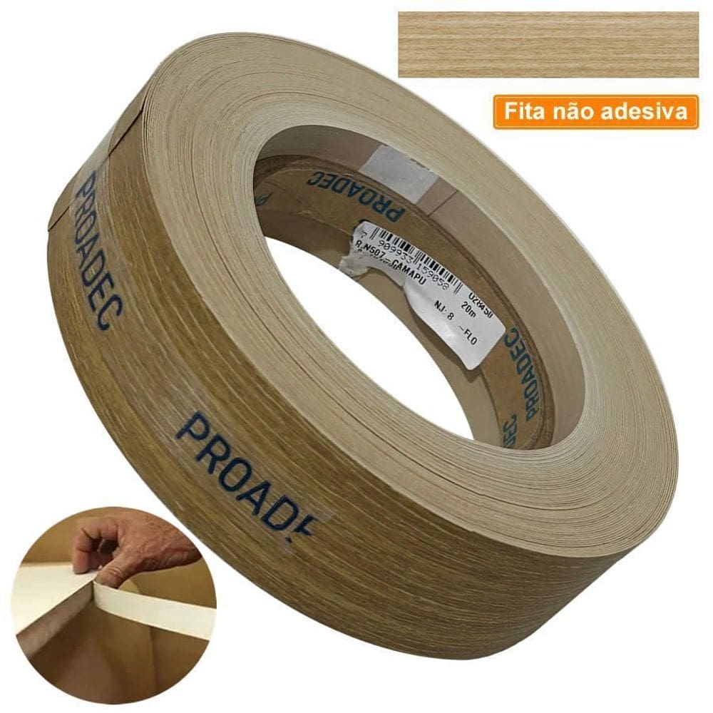 Fita De Borda PVC Camapu 22mm X 20m Proadec