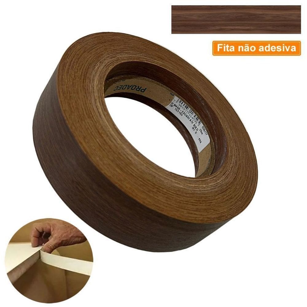 Fita De Borda PVC Escarlate Bold 22mm X 20m Proadec