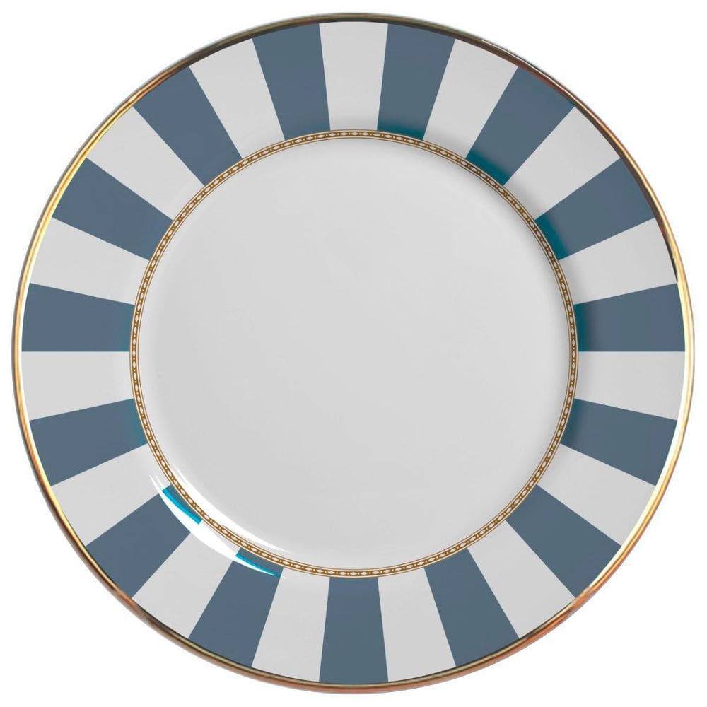 Prato Raso Blue Strip