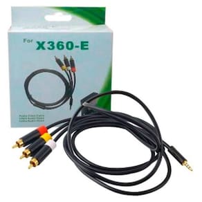 Cabo Av Audio Video Super Slim Xbox 360 1,5M Alta Definição