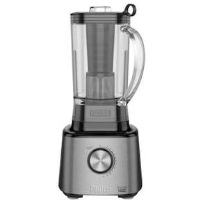 Liquidificador Philco PLQ2100PI Turbo | Copo de Polipropileno, 12 Velocidades + Pulsar, 1400W, Preto