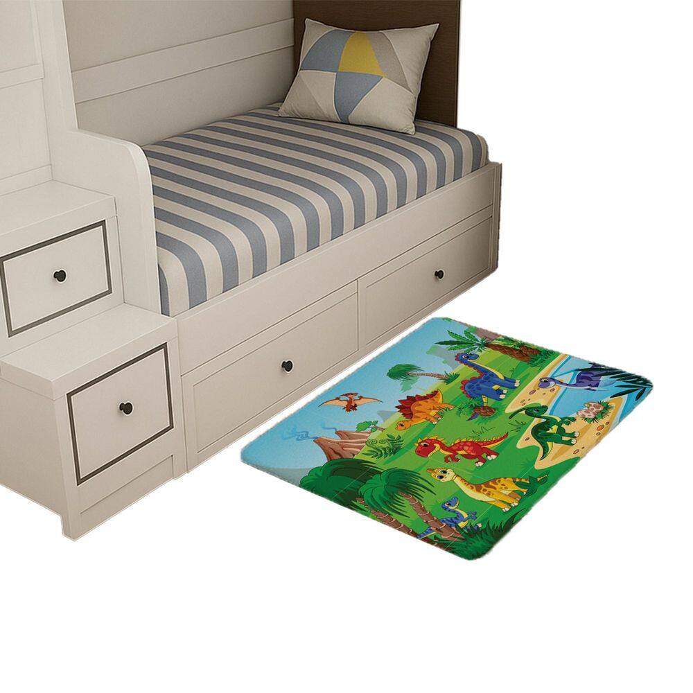 Tapete Infantil Estampado 65 X 50 Decorativo Antiderrapante