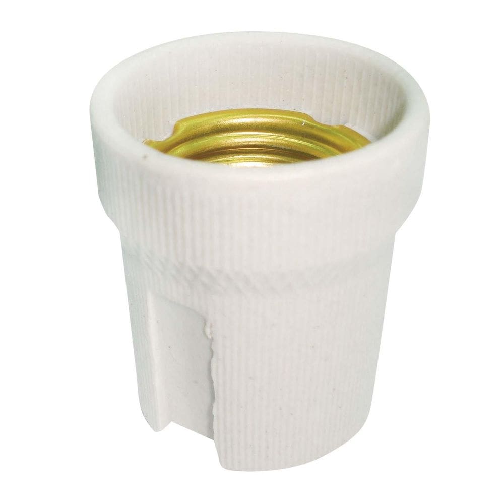 Soquete Porcelana Taschibra Para Lâmpada Rosca Edison E40