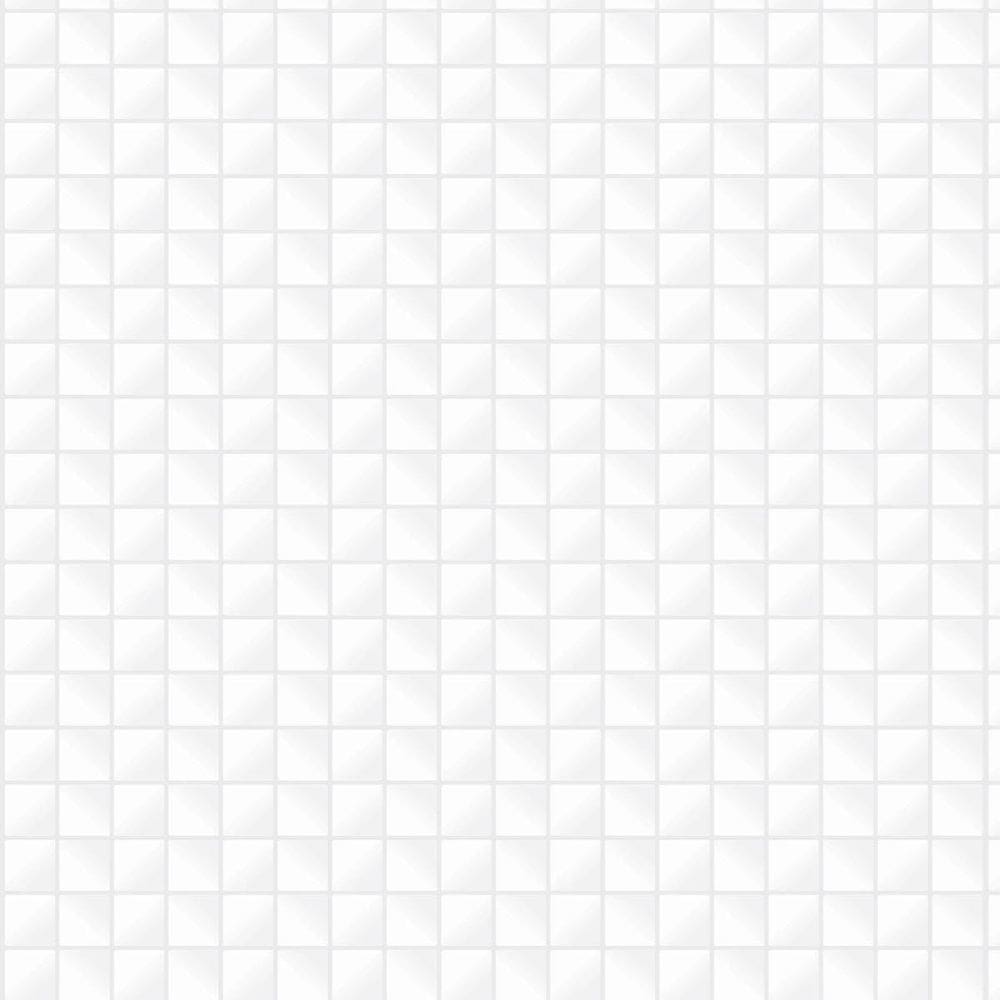 Papel De Parede Adesivo Lavável Pastilhas Branco Gelo 3M