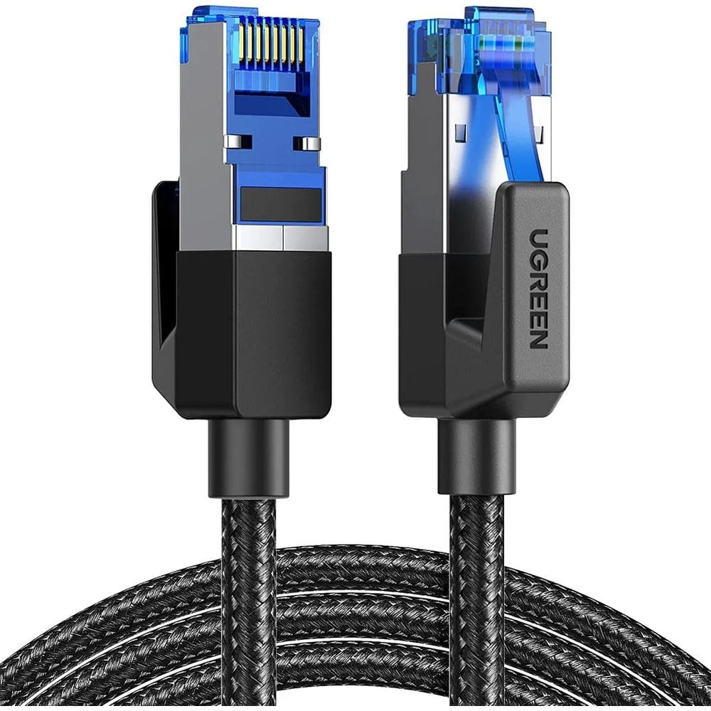 Cabo Ethernet Profissional Cat8 Classf/ftp Nylon 2mt Ugreen