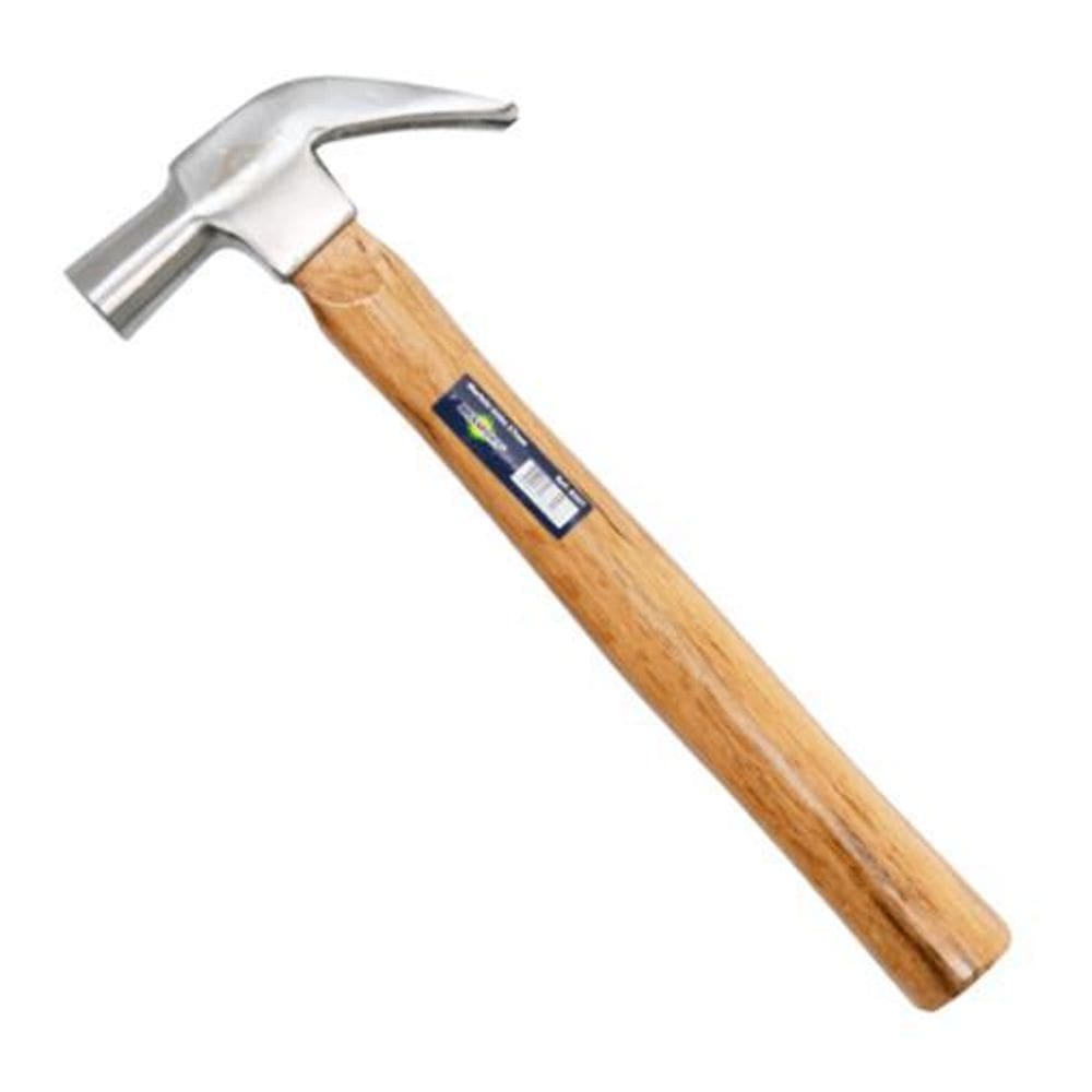 Martelo Unha 27Mm Polido Cabo Madeira Brasfort Profissional