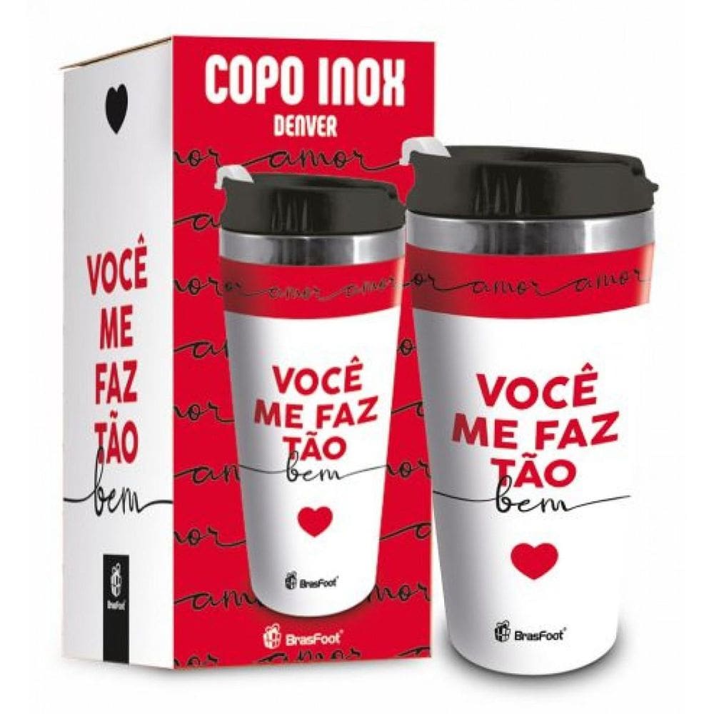 Copo Térmico Você Me Faz Tão Bem 450Ml Presente Namorados