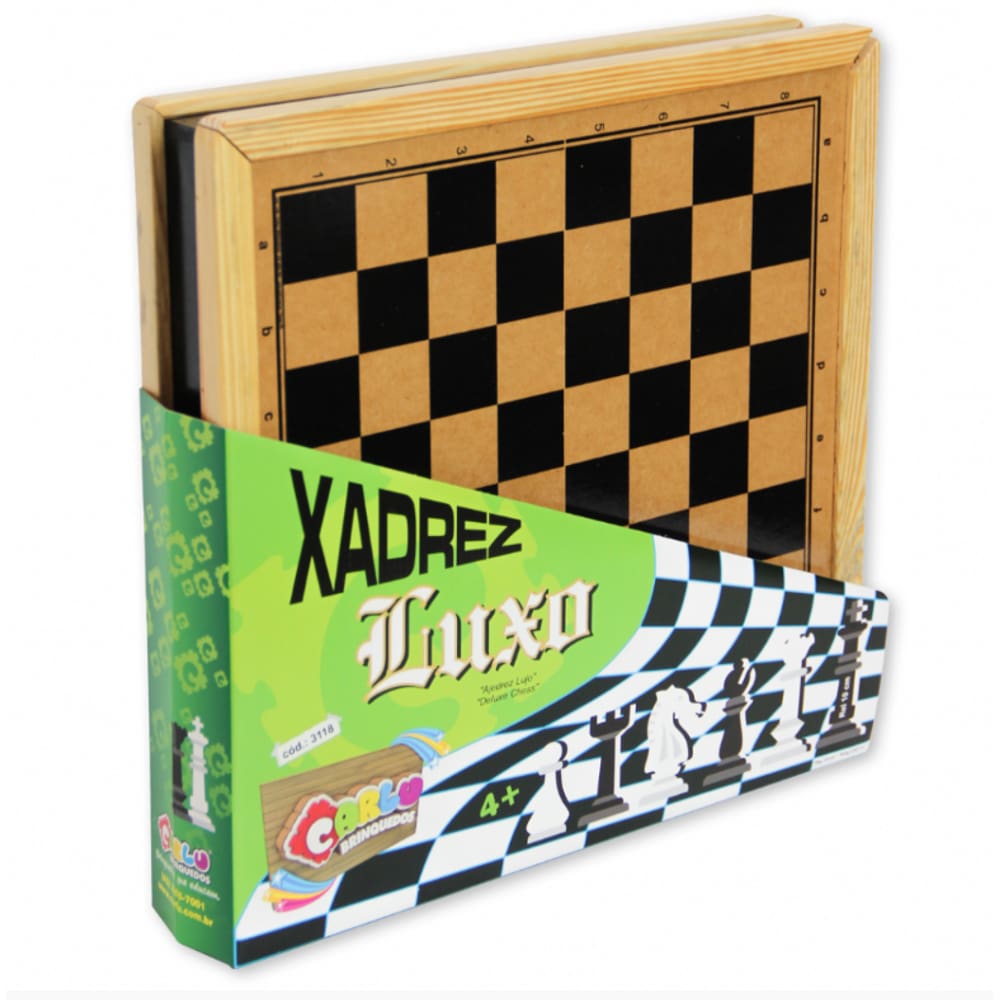 Jogo de Xadrez Luxo