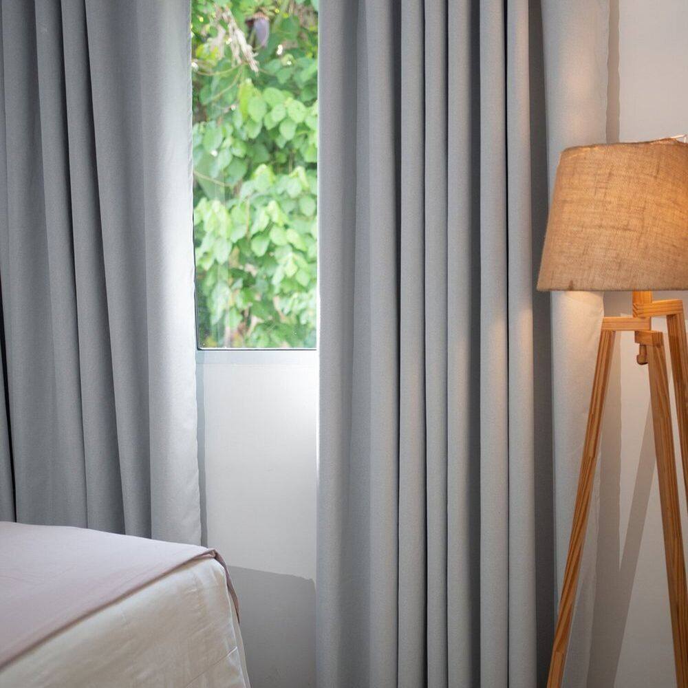 Cortina Tecido Blackout 360cm X 260cm Eclipse Astro Branco