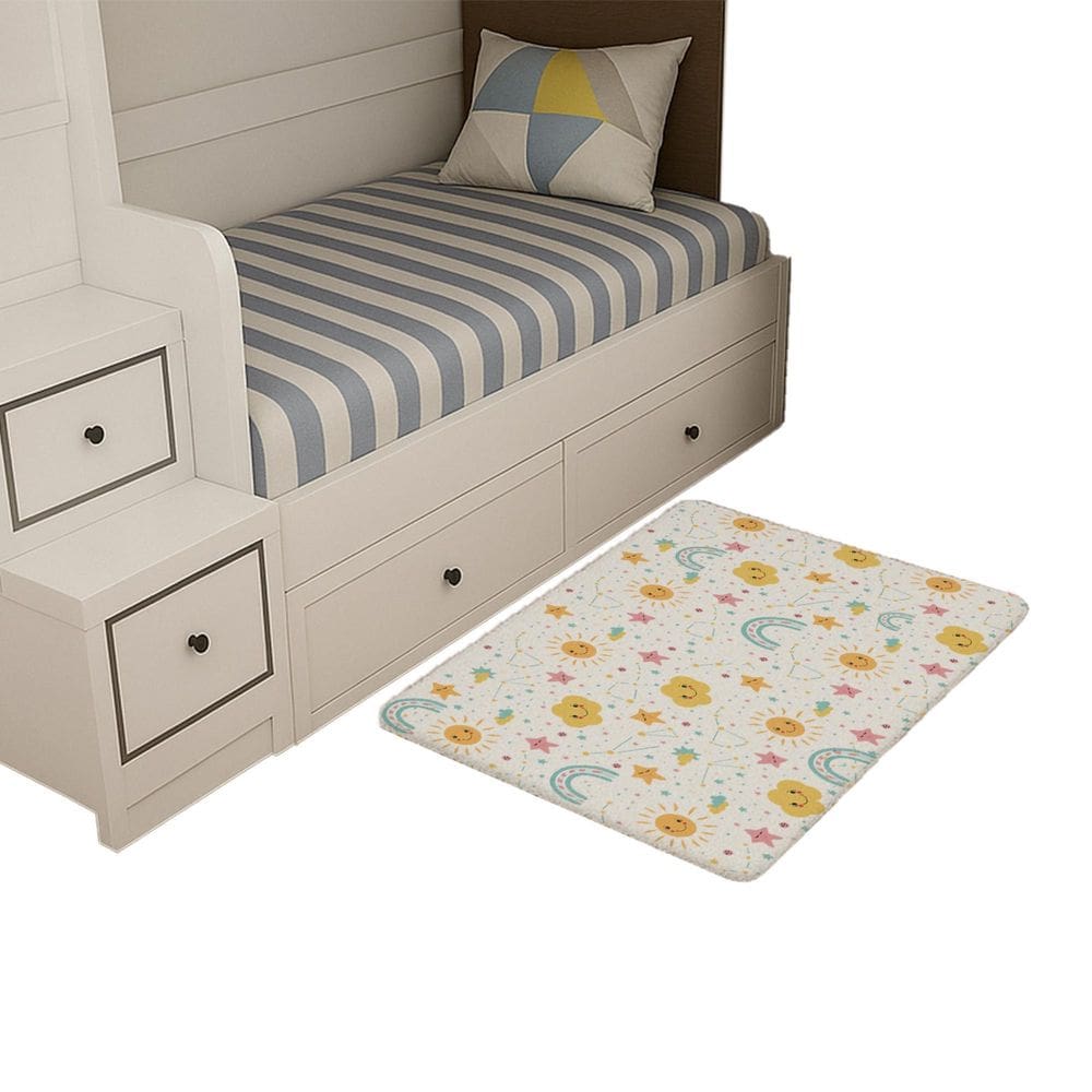 Tapete Infantil Estampado 1,00 X65 Decorativo Antiderrapante