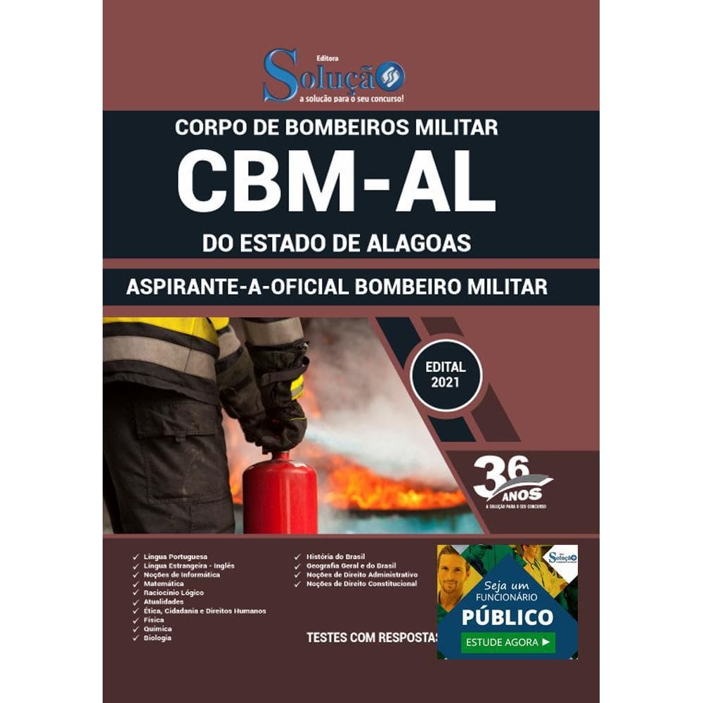 Apostila Cbm Al - Aspirante A Oficial Bombeiro Militar
