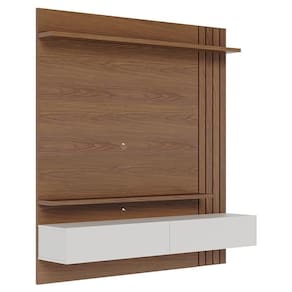 Painel Suspenso TV 65" 150 Cm Juriti Colibri Amendoa Matte