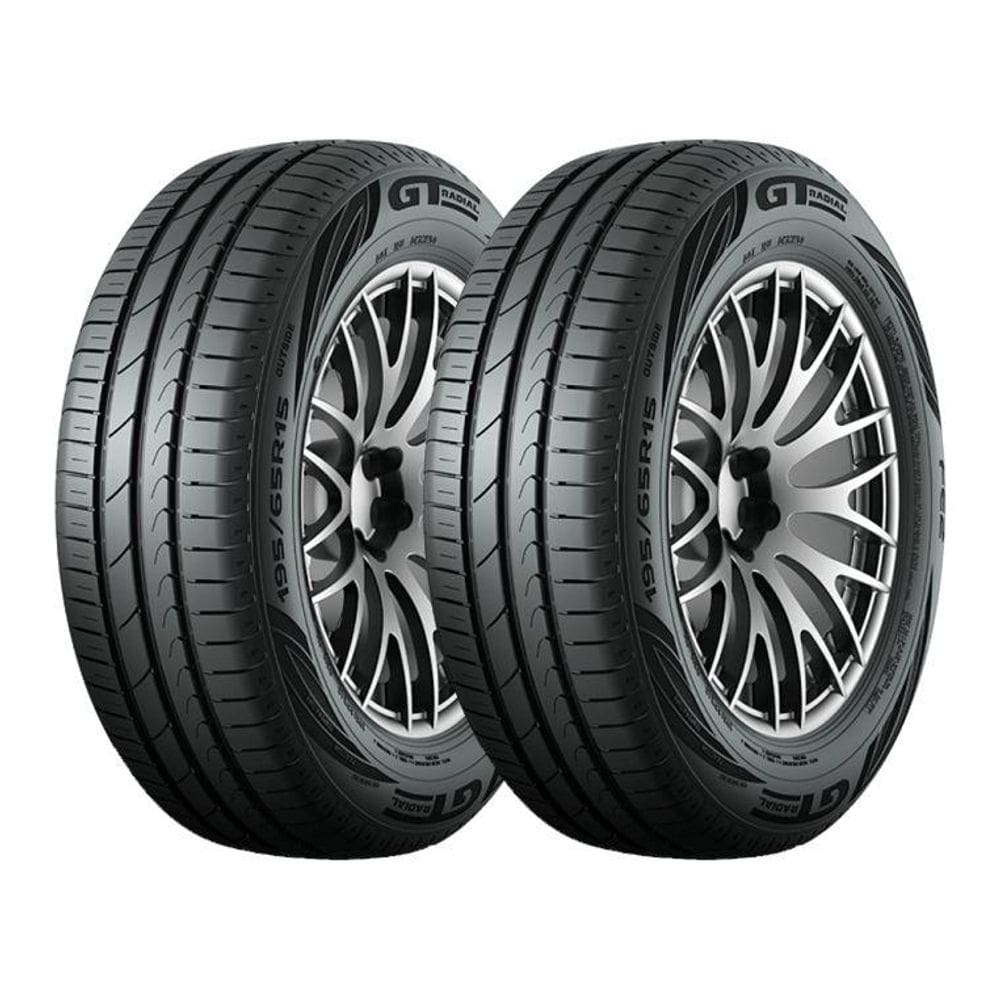 Kit 2 Pneus GT Radial Aro 17 215/60R17 Champiro Fe2 96H
