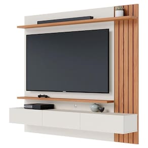 Painel Suspenso TV 70" 180 Cm Juriti Colibri Matte Freijo