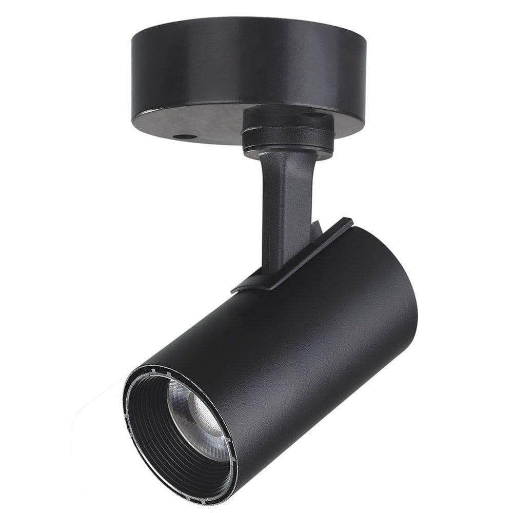 Spot Led Direcionável Sobrepor 12w 3000k Bivolt Foxlux Preto