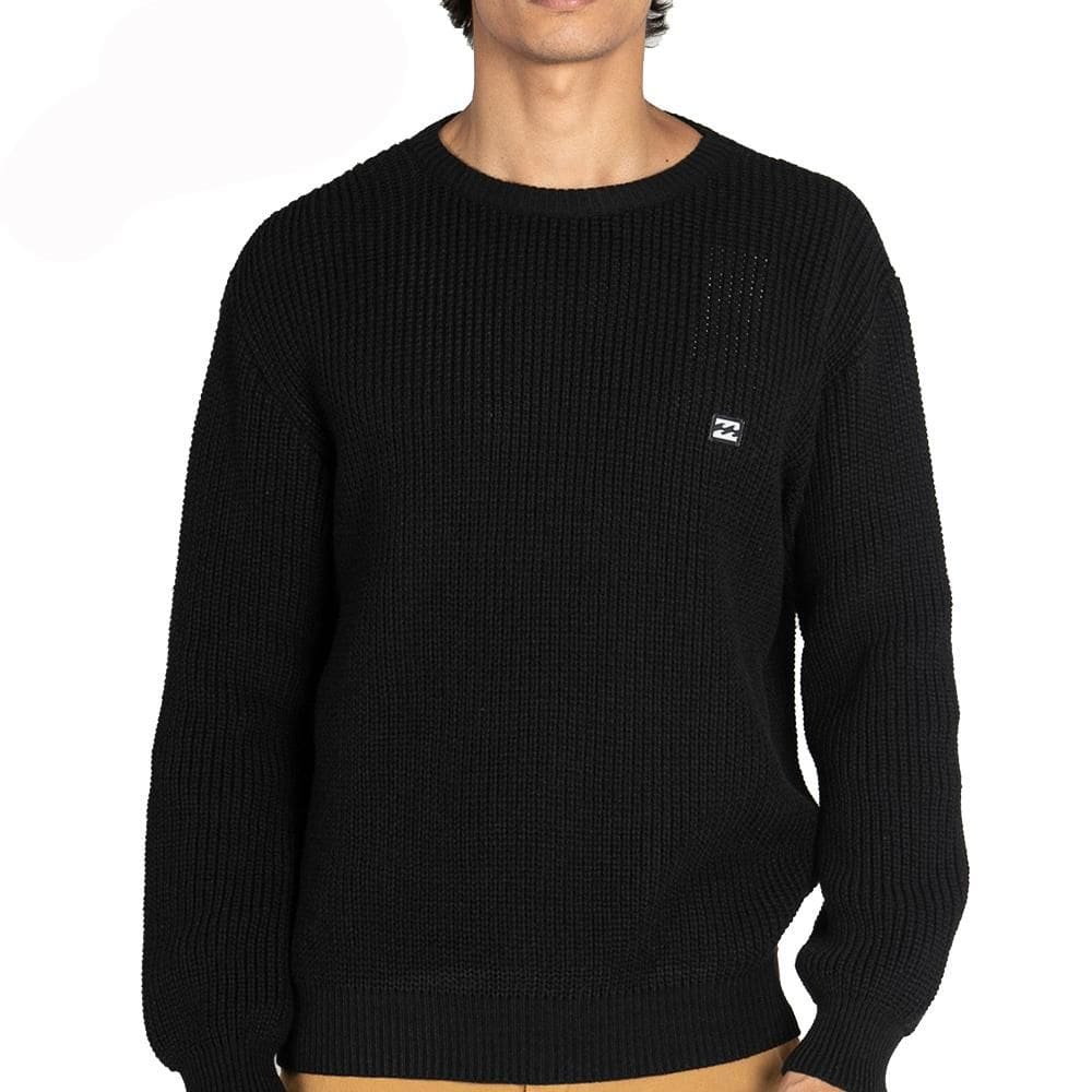 Tricot Billabong Icon Patch WT25 Masculino Preto