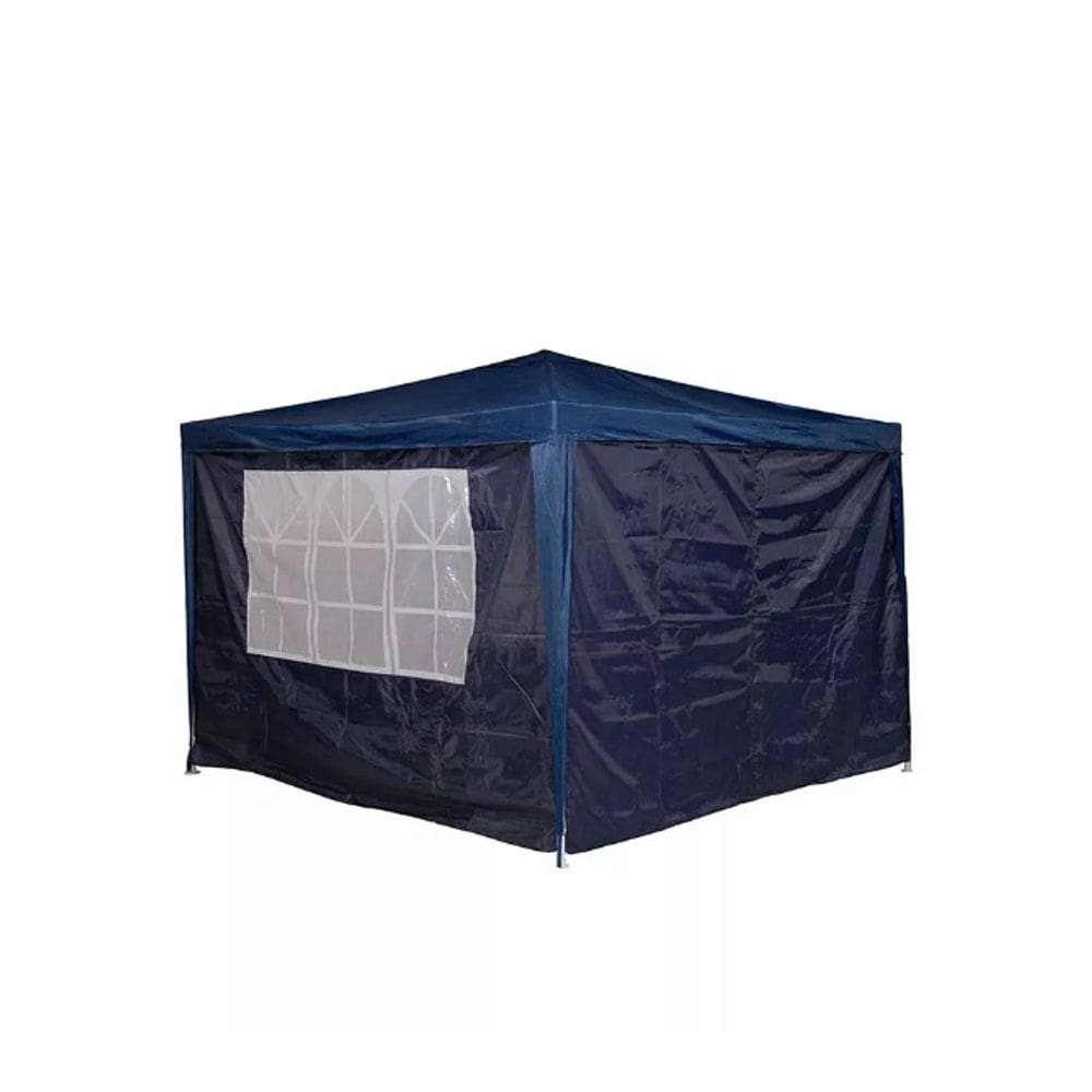 Paredes Gazebo Oxford Azul 2,95m x 2,95m - 100% Poliéster