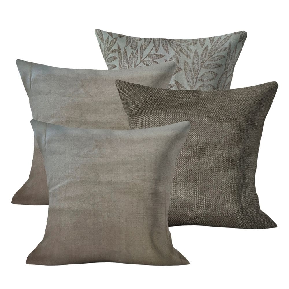 Kit 4 Capas de Almofada Decorativa 45x45cm Sofá Cama Kit 19