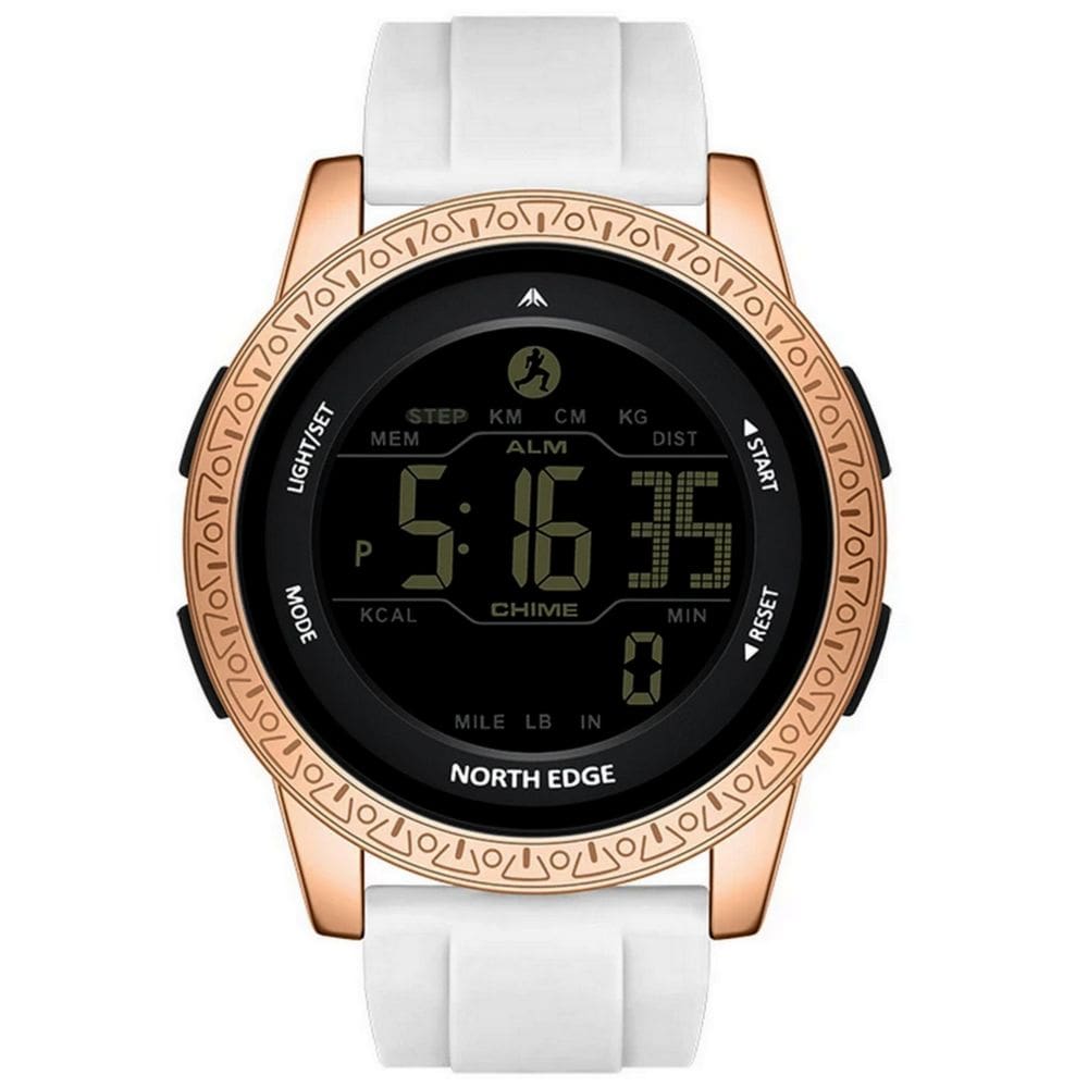relógio digital masculino esportivo Apollo A prova d´agua 50m multifuncional