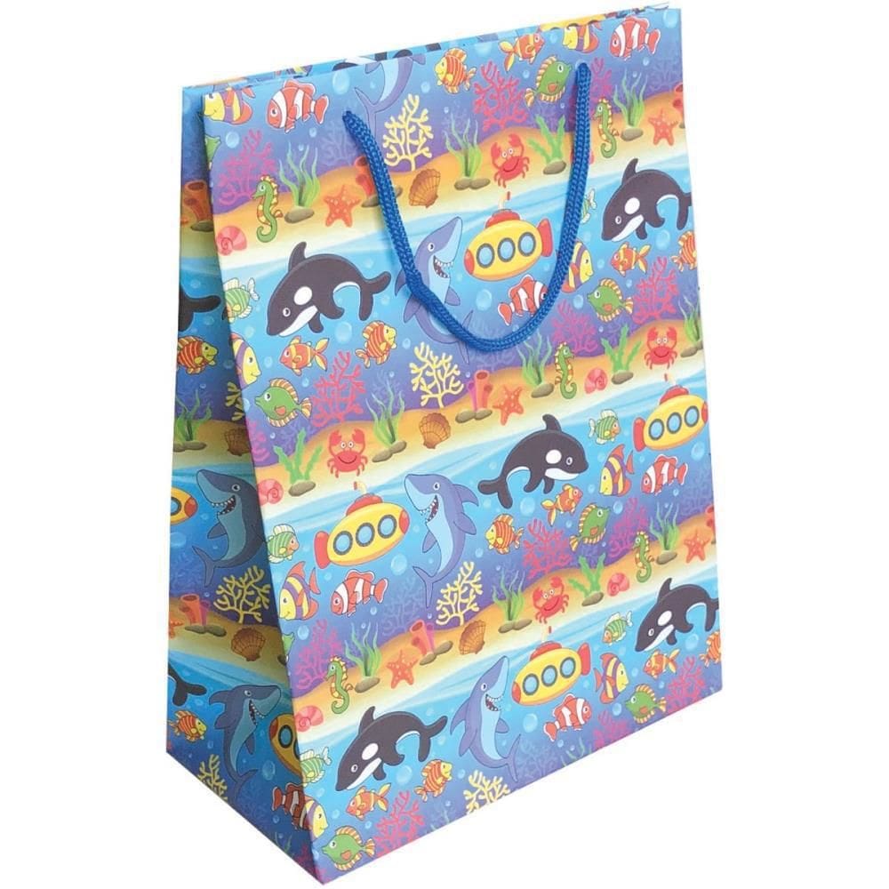Sacola Para Presente Decorada Infantil Gd 40X29X12Cm