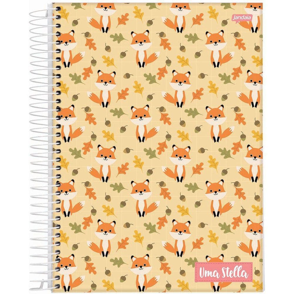 Caderno 01X1 Capa Dura 2021 Stella 80Fls.