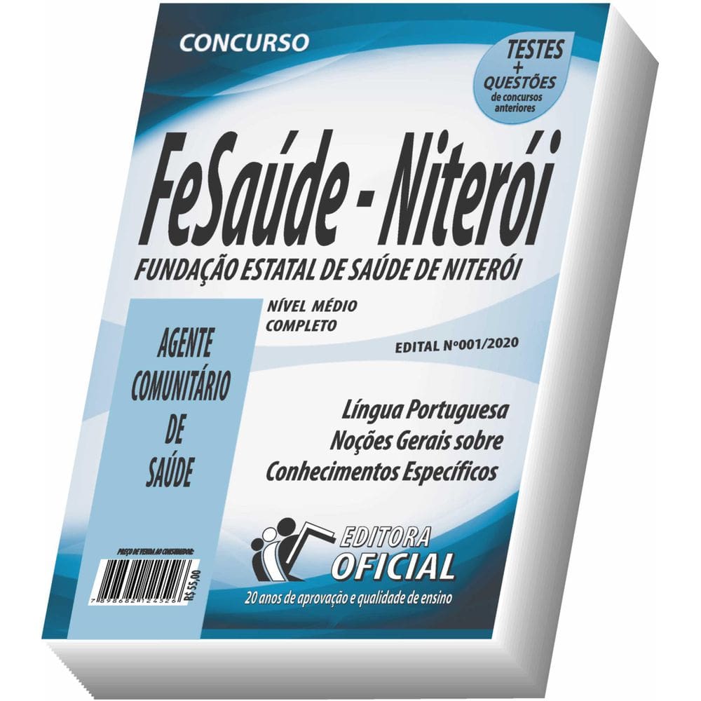 Apostila Fesaúde Niterói - Agente Comunitário De Saúde