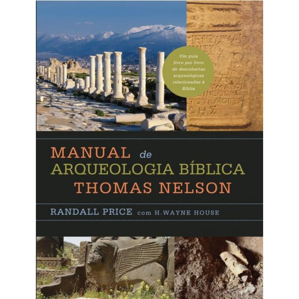 Livro Manual De Arquelogia Bíblica Thomas Nelson
