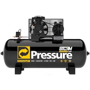 Compressor de Ar Storm 450 15 Pés 175L 3HP 110/220V Pressure