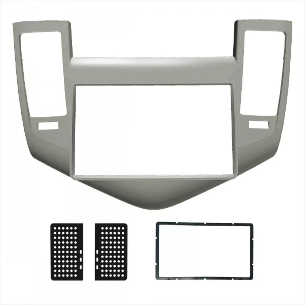 MOLDURA PAINEL MULTIMIDIA 2DIN GM CHEVROLET CRUZE 2011 a 2014