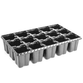 Kit 5 Bandejas Para Cultivo De Muda 15 Células Nutriplan