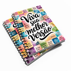 Caderno Universitário 96 fls Mot. Viva Sua Melhor Versão