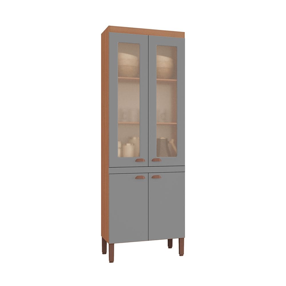 Paneleiro Cozinha Jéssica New 100% MDF Tuboarte 4 Portas