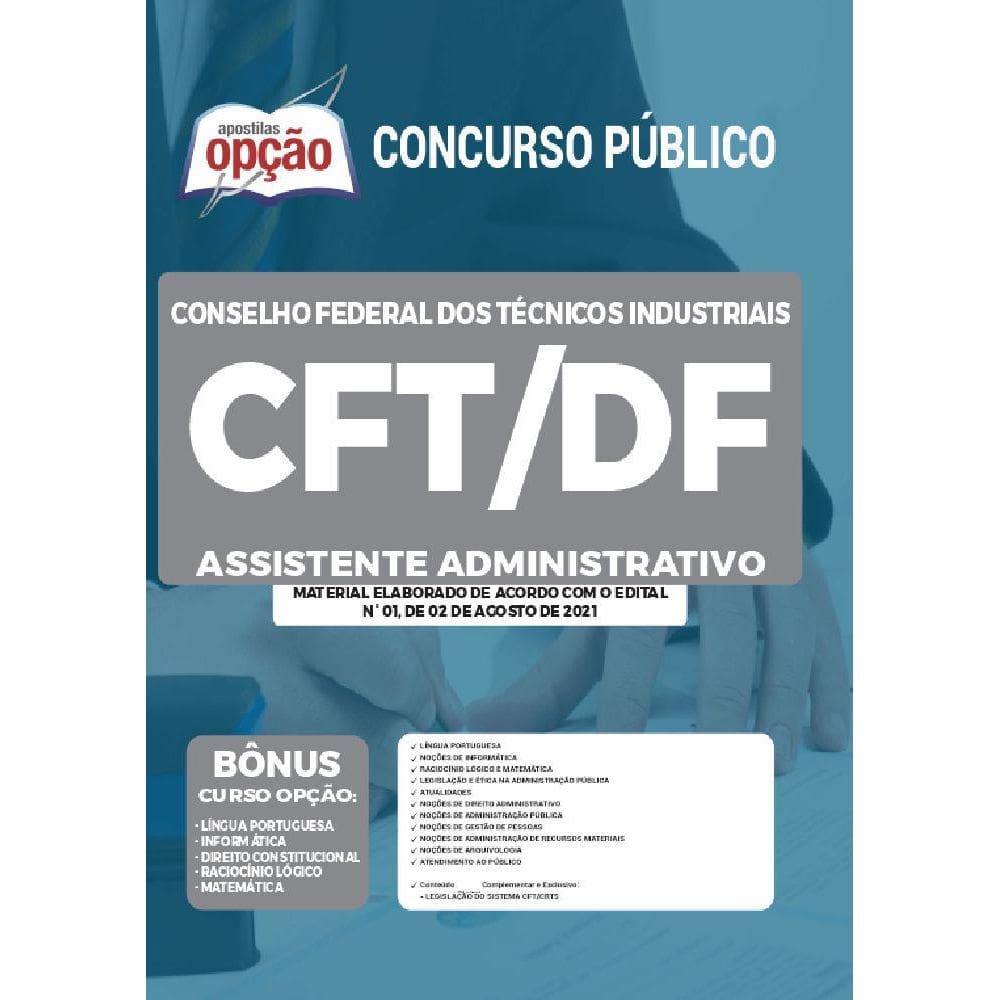 Apostila Cft Df - Assistente Administrativo