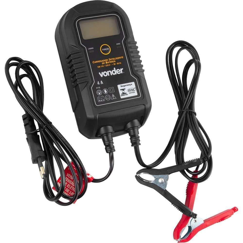 Carregador Inteligente de Bateria Vonder CIB110 220V 60W