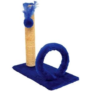 W Pet Arranh. Retang. c/ Argola Pel. Azul (1851-2)