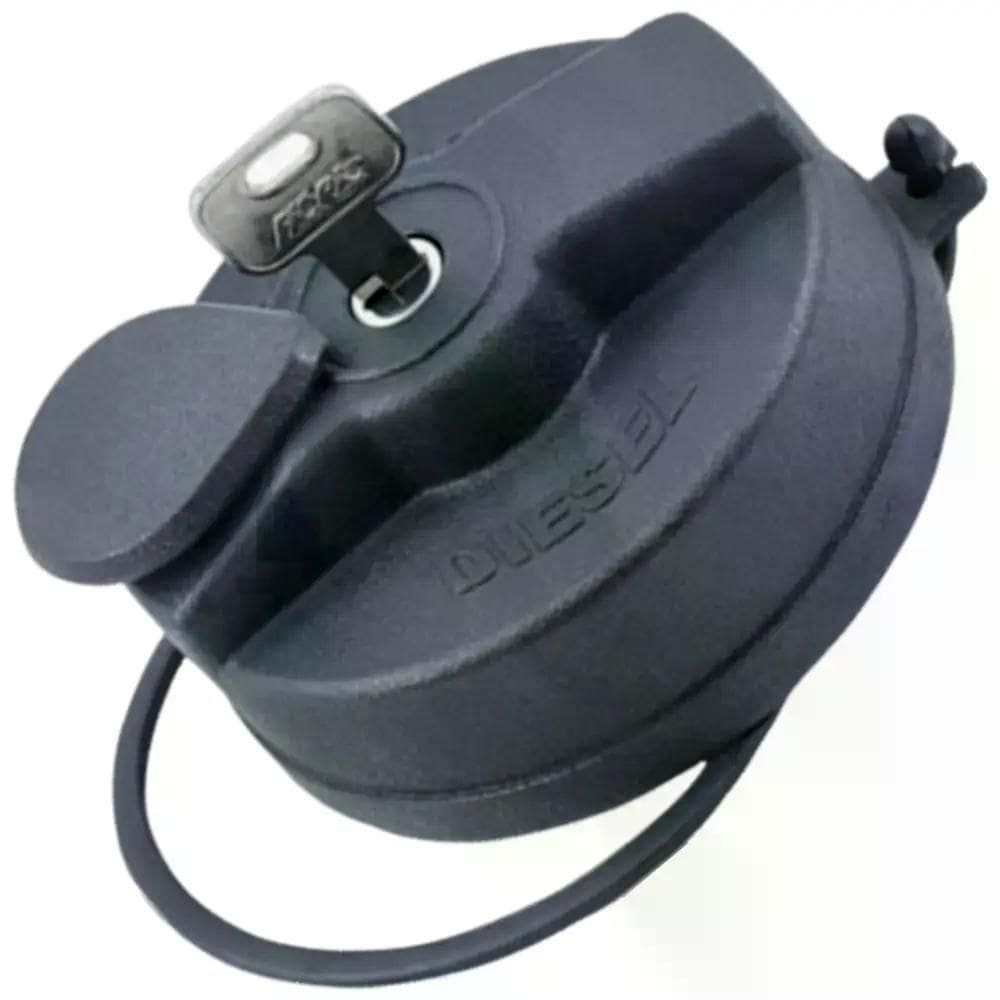 Tampa Tanque Combustível Ventilada Diesel Preto Universal