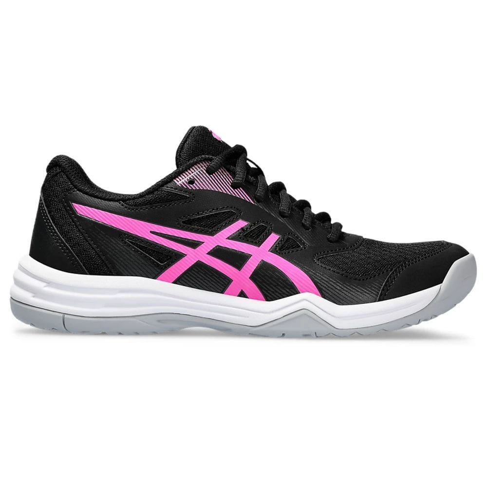 Tênis Asics Upcourt 5 Feminino - Preto+Rosa
