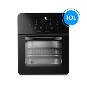Fritadeira Air fryer Forno Style Oven Fry 10 Litros 127V 1400W Grelha Removivel com Painel Digital Elgin