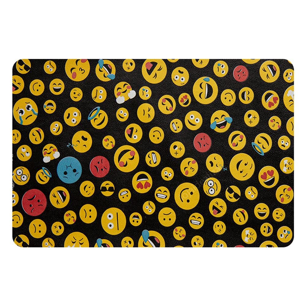 4 Jogo Americano Emoji Emoticon Smile Infantil - Pvc