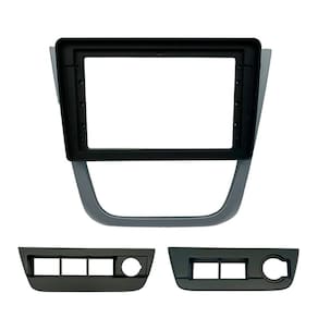 Moldura Painel Multmidia 9 Poleg Gol Voyage Saveiro G5 Cross