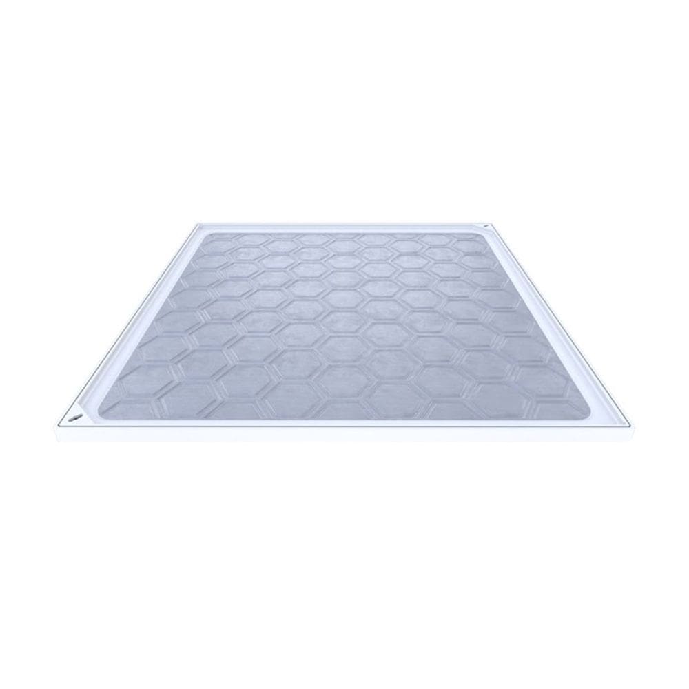Tampão Simples Com Rebaixo Passagem Inspeção Branco 80x80cm