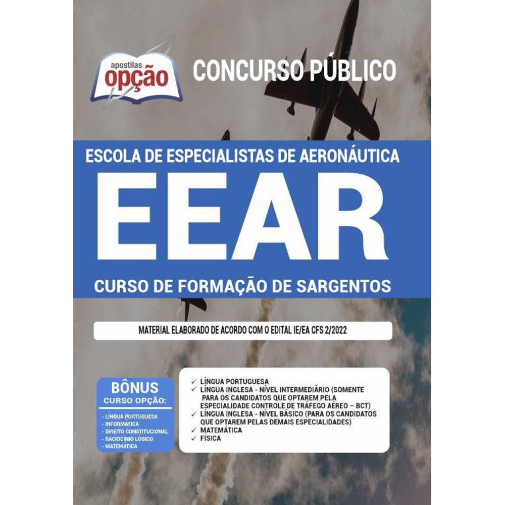 Apostila Concurso Sargento Da Aeronáutica - Eear