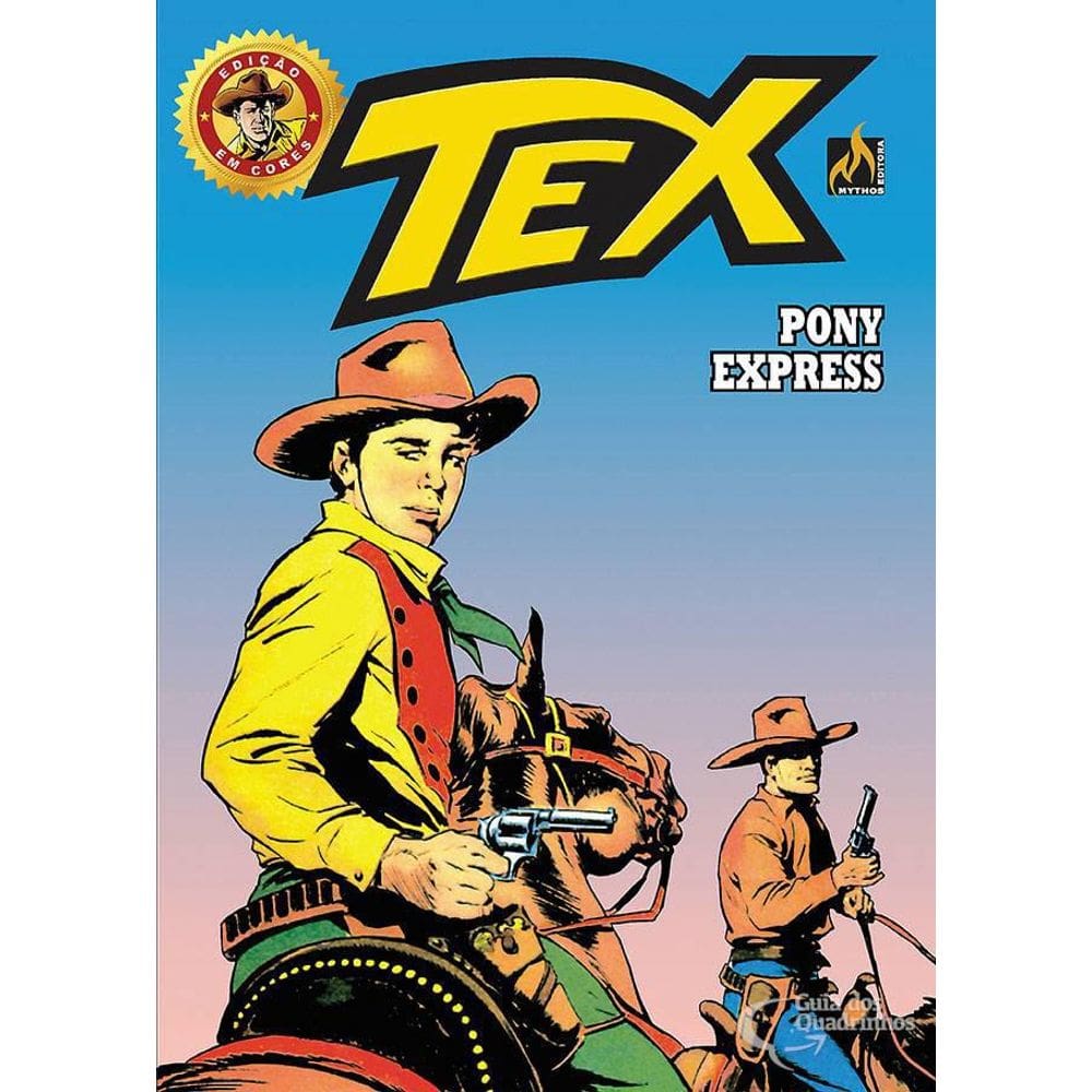 Livro Tex Em Cores 44 - Pony Express