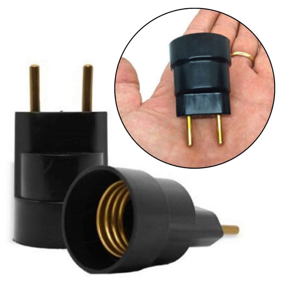 Bocal Soquete Porta Lampada Borne Embutido Base E27