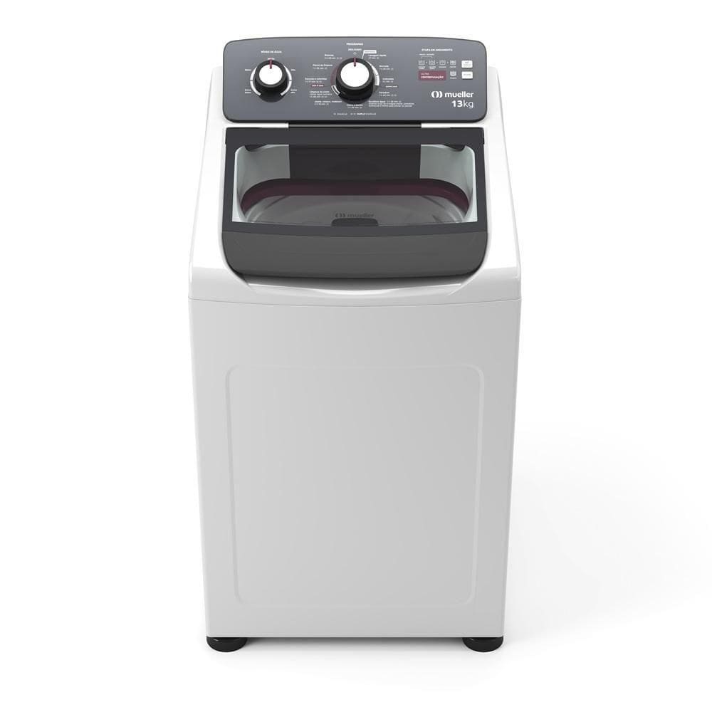 Máquina De Lavar Mueller 13kg Automática Com Ultracentrifugação E Ciclo Rápido Branca Mla13 220v