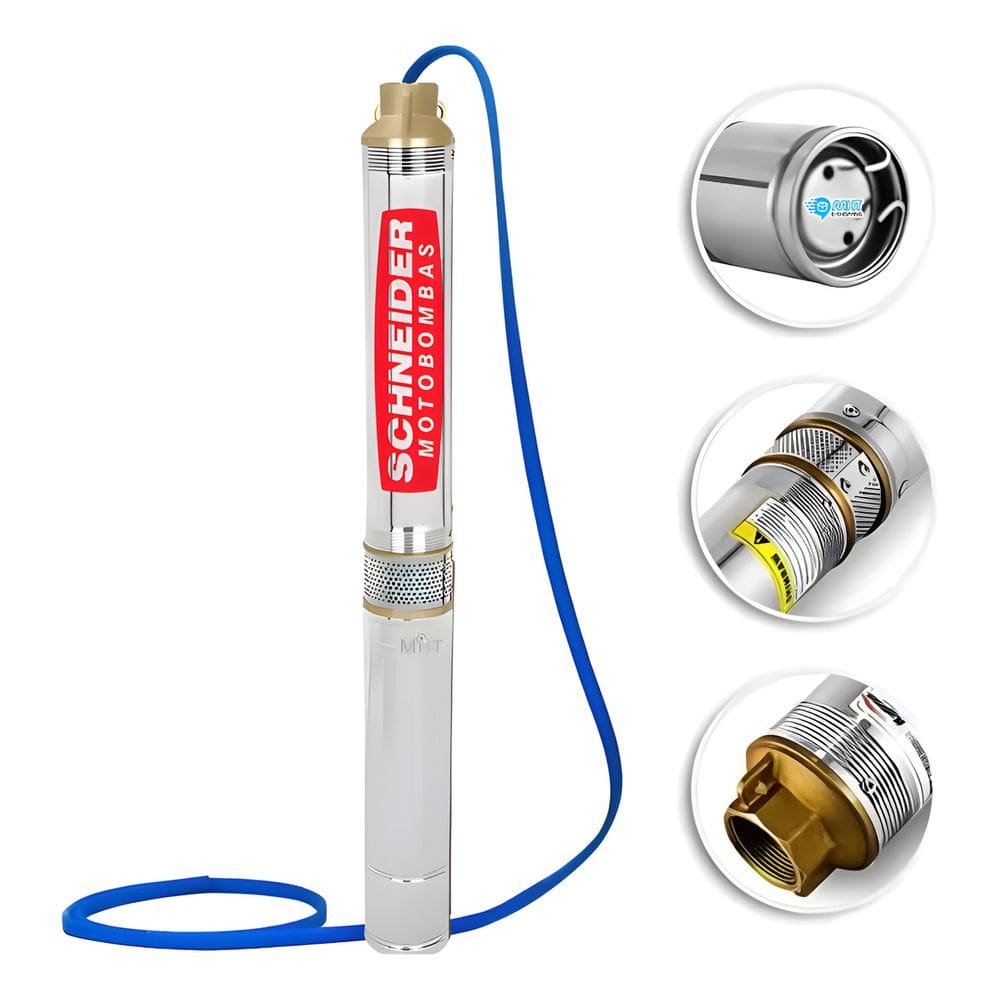 Motobomba Schneider Submersa Caneta 3`` 1,5 Cv 220v 2 Fios